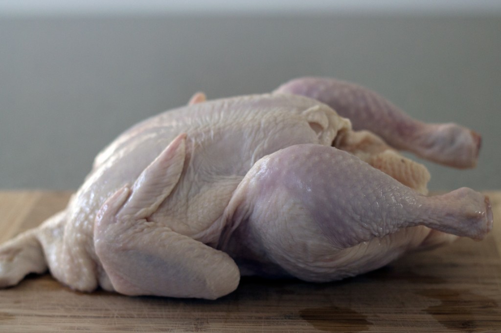 Whole Chicken Ready to Spatchcock